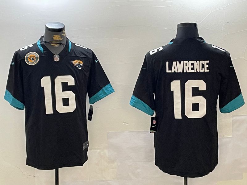 Men Jacksonville Jaguars #16 Lawrence Black Second generation 2024 Nike Limited NFL Jersey style 2